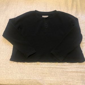 Everlane - organic henley waffle tee
